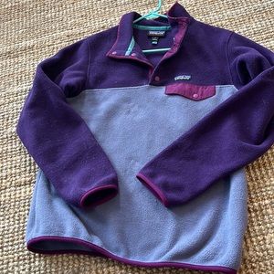 Patagonia 2015 Synchilla Snap-T Fleece Small Purple